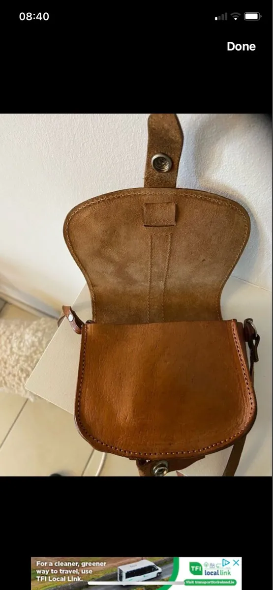 Small Leather Shoulder Bag - Image 4