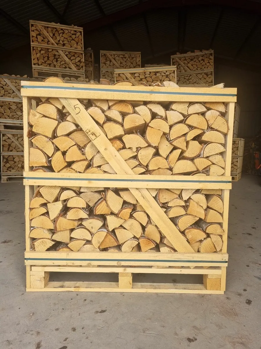 Birch Kiln Dried Firewood 1.2m3 Crate