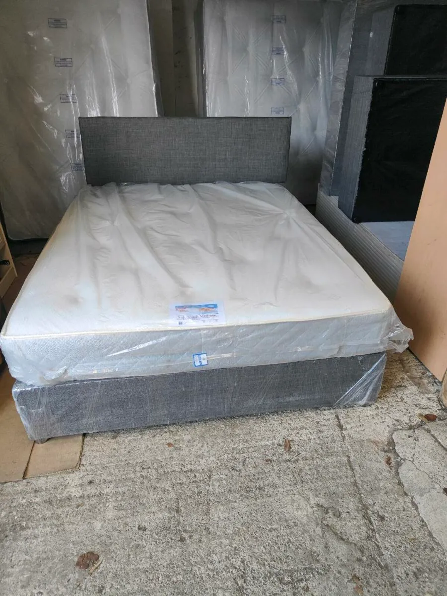 King size divan bed - Image 1