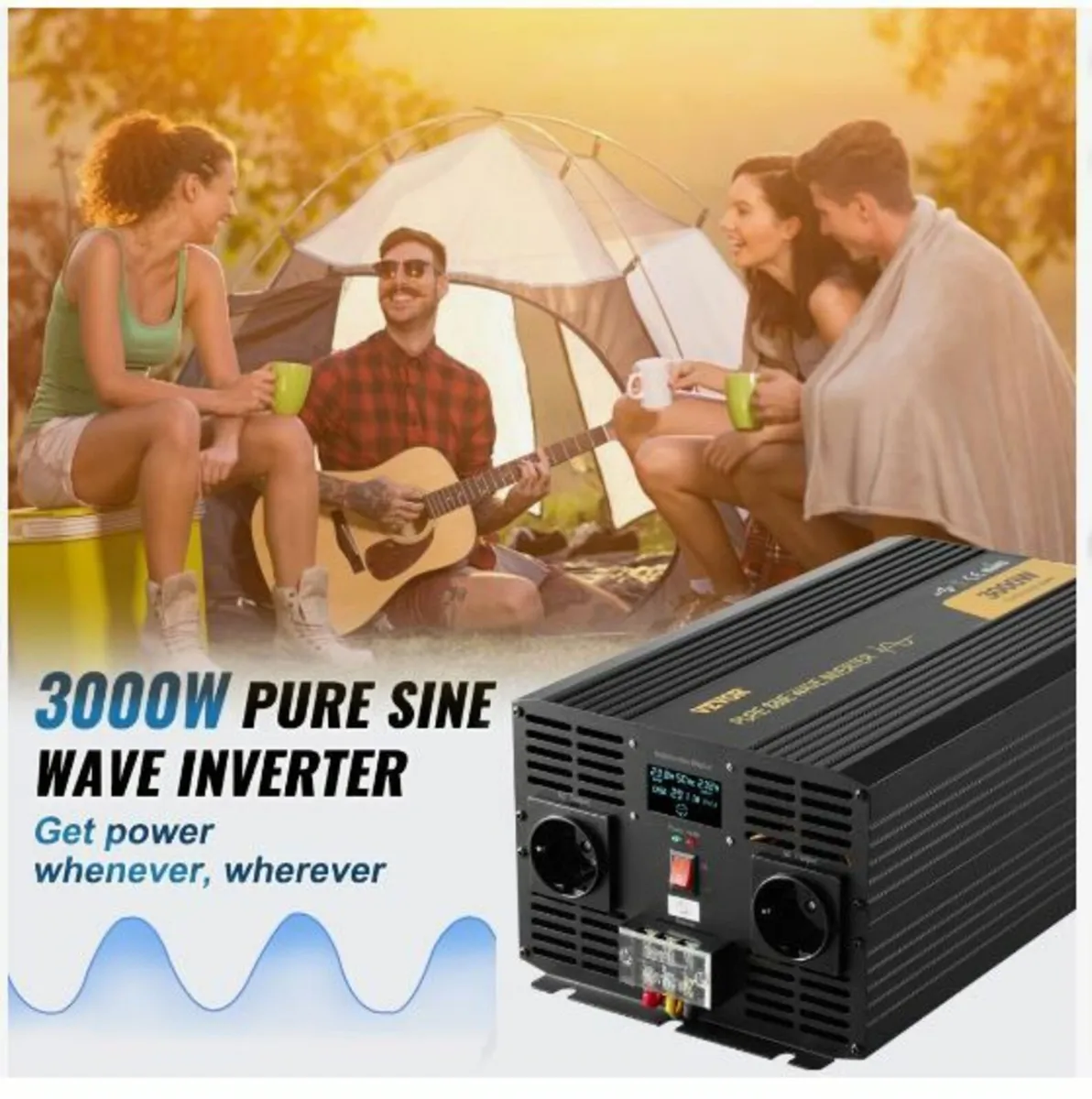 Pure Sine Wave Inverter Power Inverter 3000W - Image 3