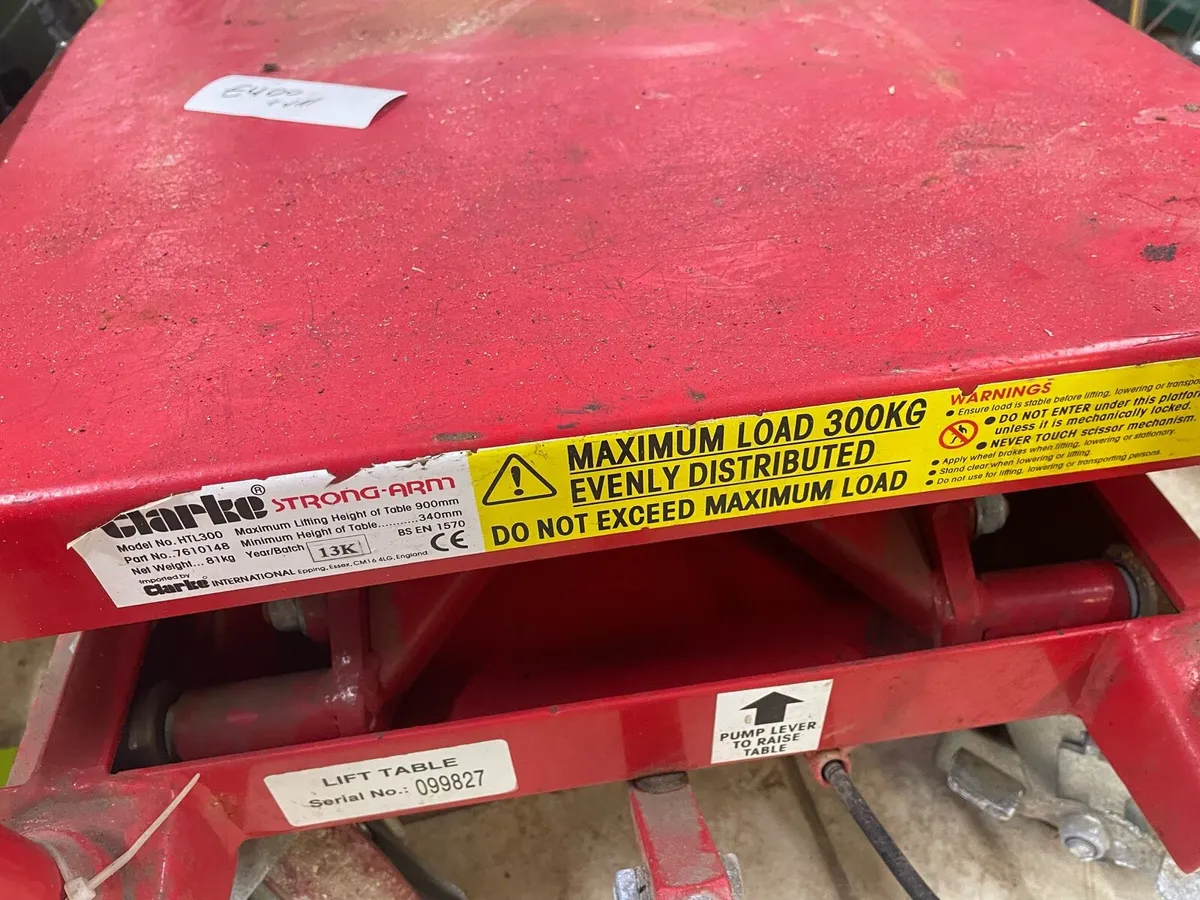 Lift table - Image 3
