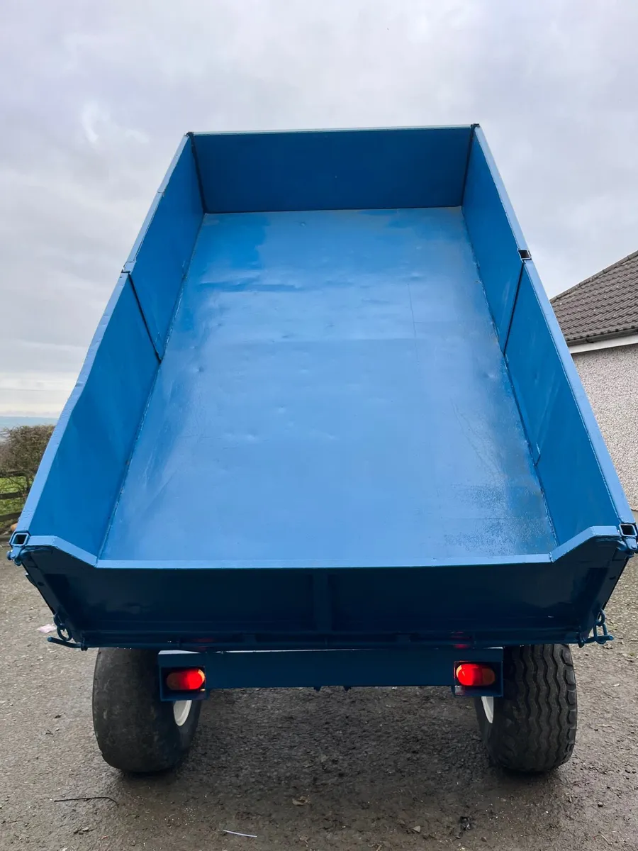 Tipping trailer 12x7 - Image 1