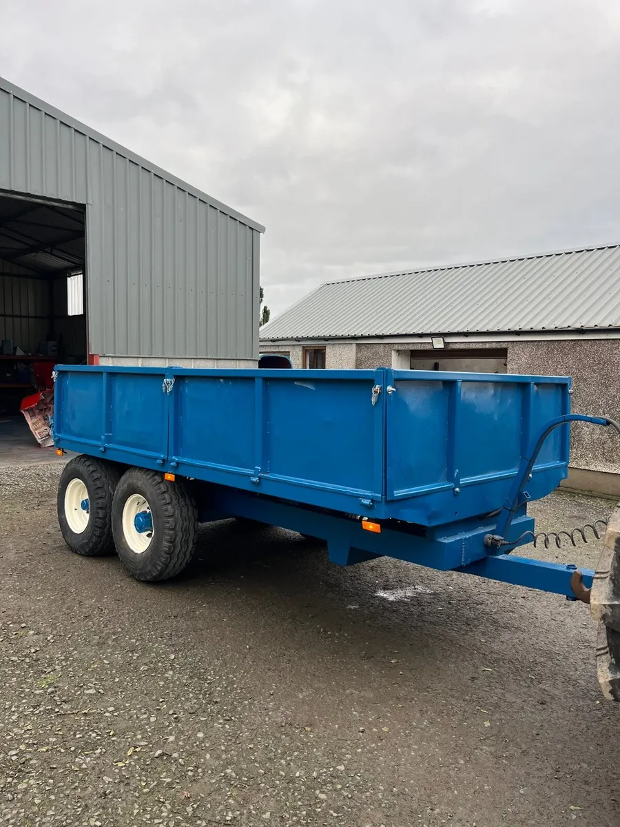 Tipping trailer 12x7 - Image 2