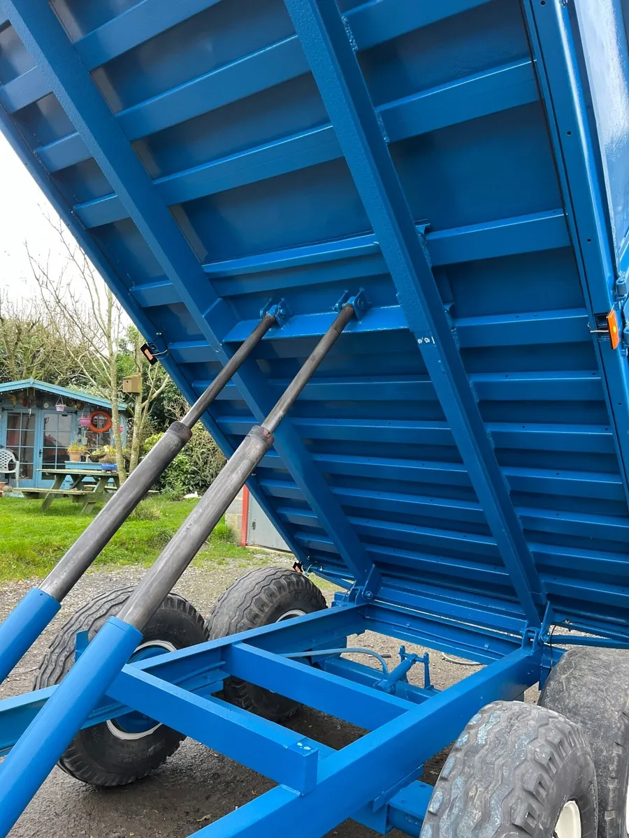Tipping trailer 12x7 - Image 3
