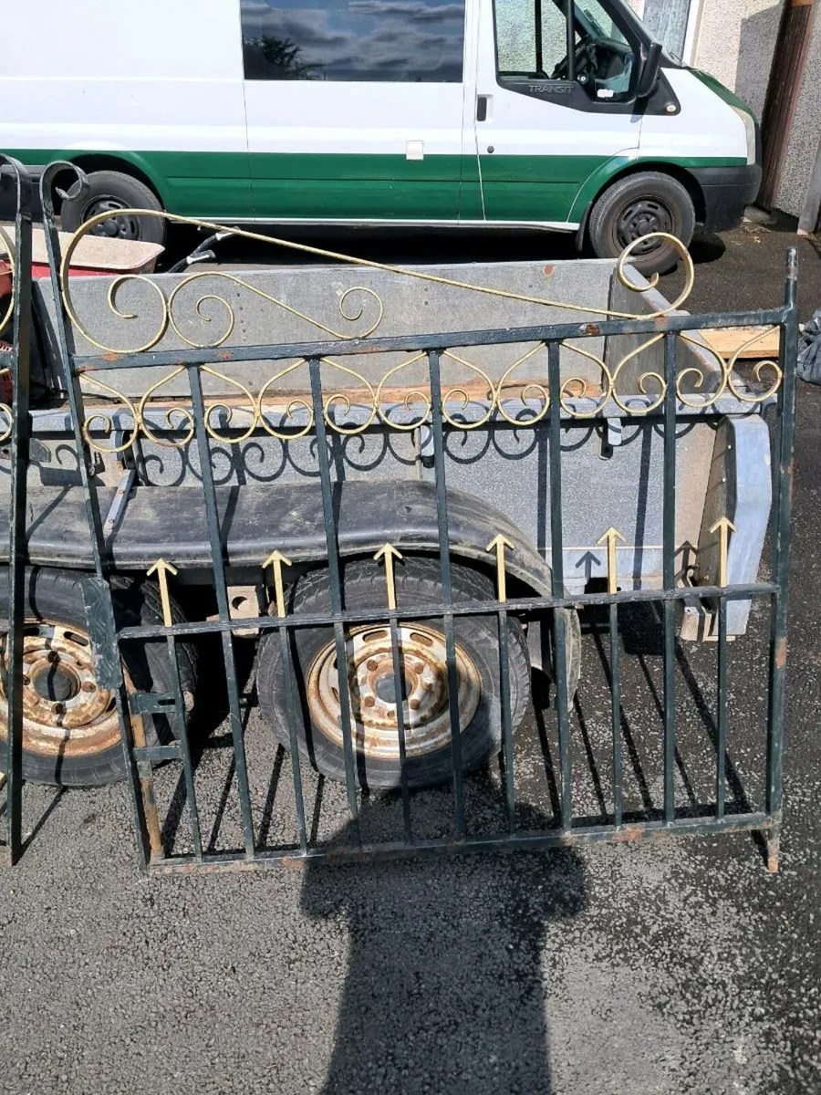 Heavy solid steel gates - Image 2