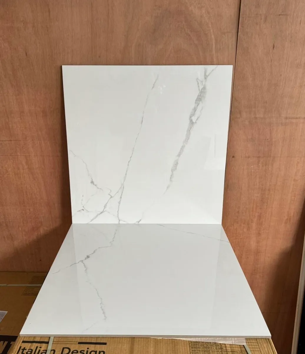 Special Offer White Marble Effect Tile 60cm x 60cm