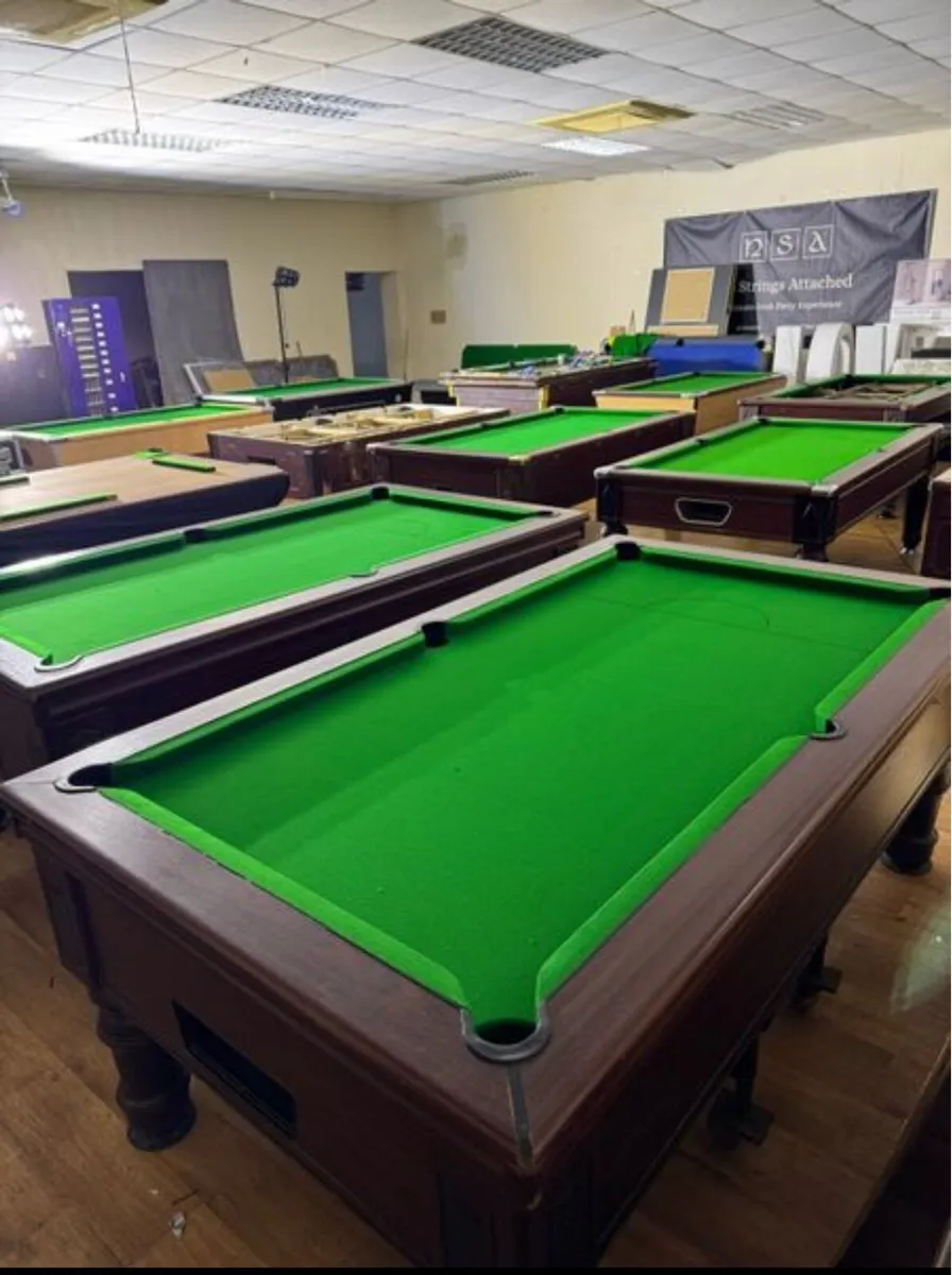 Slate Bed Pool Tables - Image 1