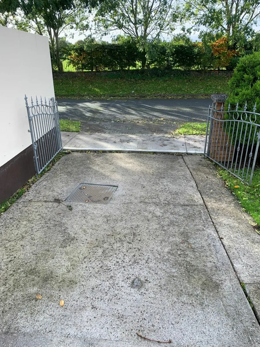Galvanised Double Garden Gates - Image 1