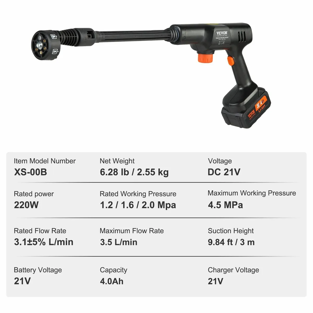 High Pressure Cordless Washer Cleaner - Image 4