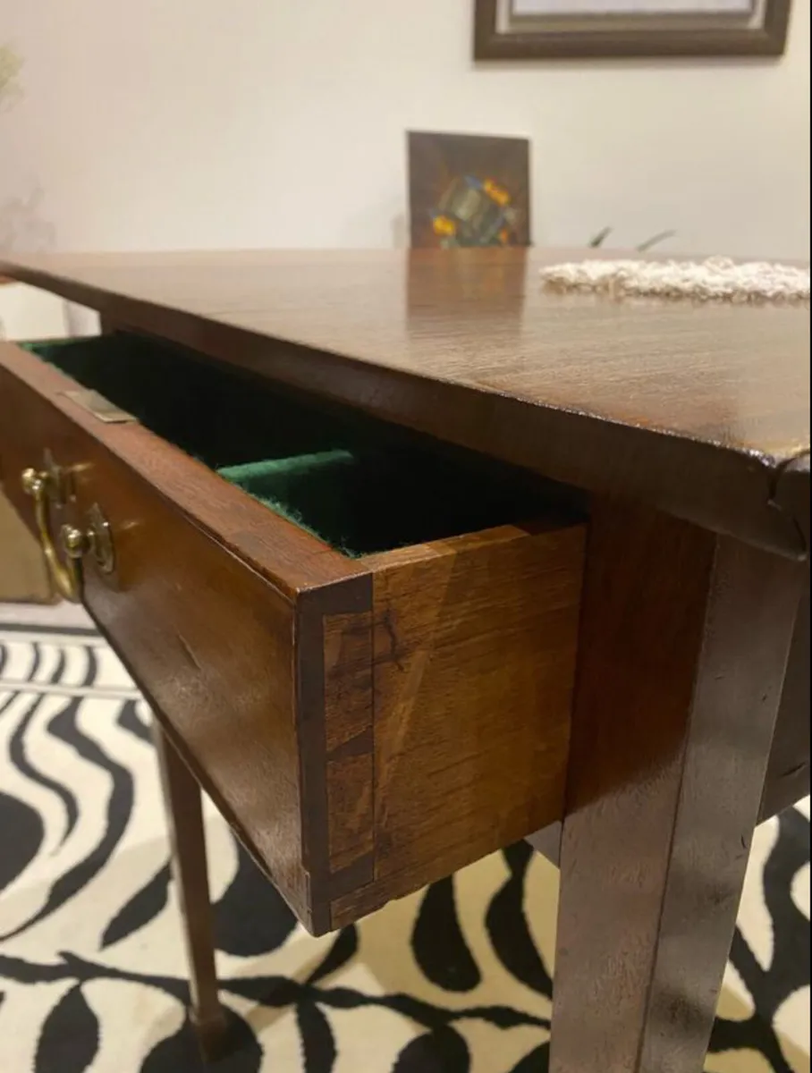Vintage Pembroke Drop Leaf Server Table - Image 2