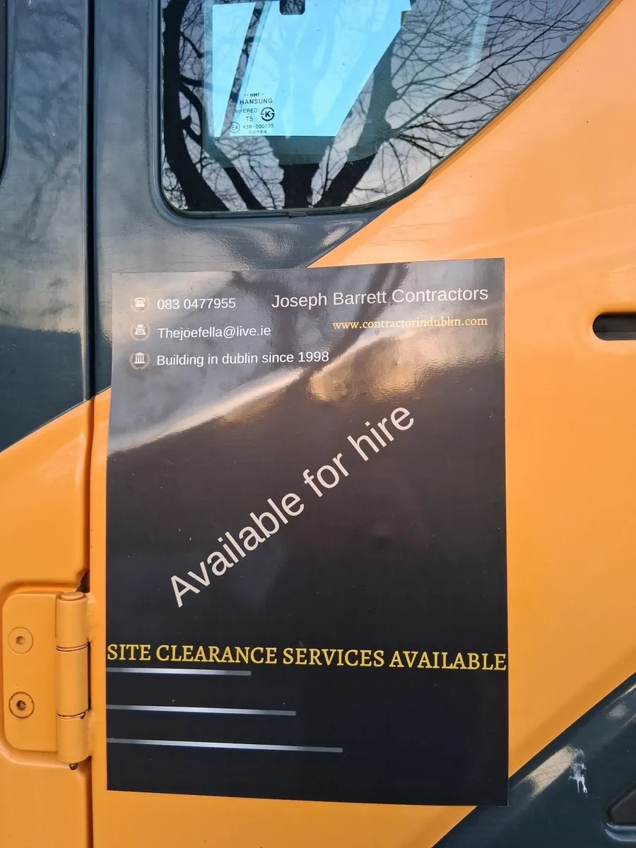 Digger hire,, long or short term - Image 4