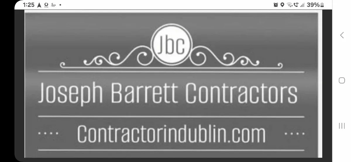 Building contractor available