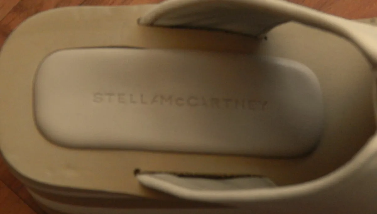 Pair of Stella McCartney Scuba Wedge Sandals, New - Image 4
