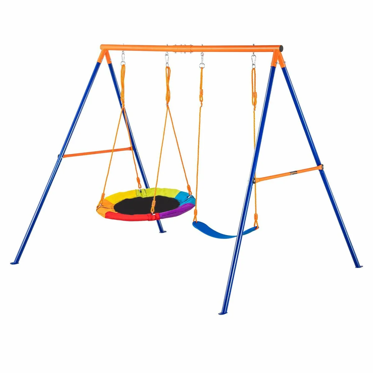Swing Sets for Backyard 1 Saucer 1 Belt Swing Seat - Image 4