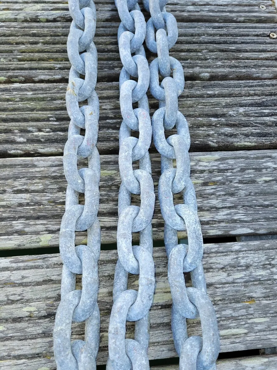 12KG Plough Anchor and 33m x  12mm Chain - Image 2