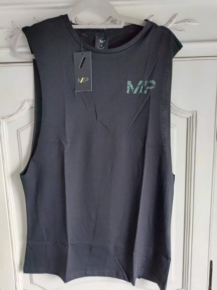 MyProtein Geo Camo Tank top x2 L New - Image 4