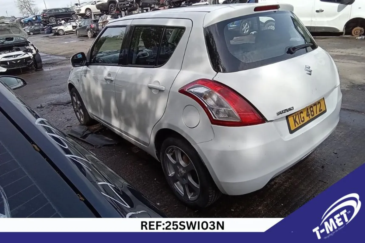 2012 SUZUKI SWIFT BREAKING FOR PARTS - Image 4