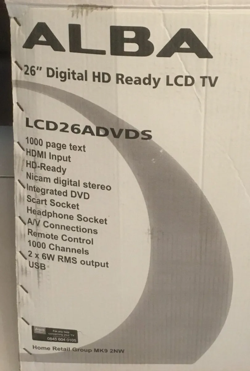 26" Digital LCD TV with Integrated DVD Player - Image 3