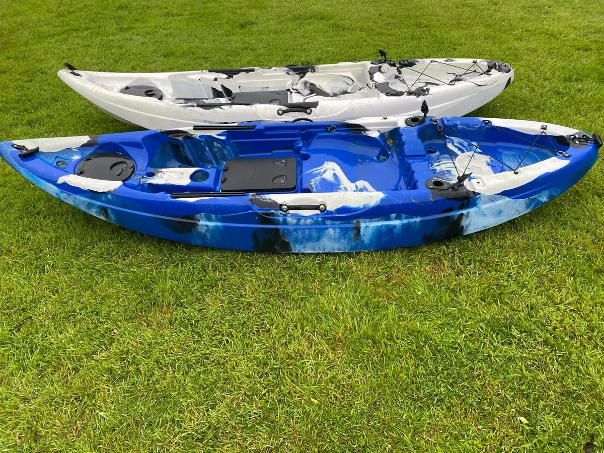 2 x 9ft Sit on Kayaks - Image 1