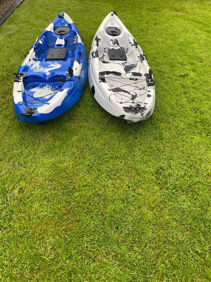 2 x 9ft Sit on Kayaks - Image 2