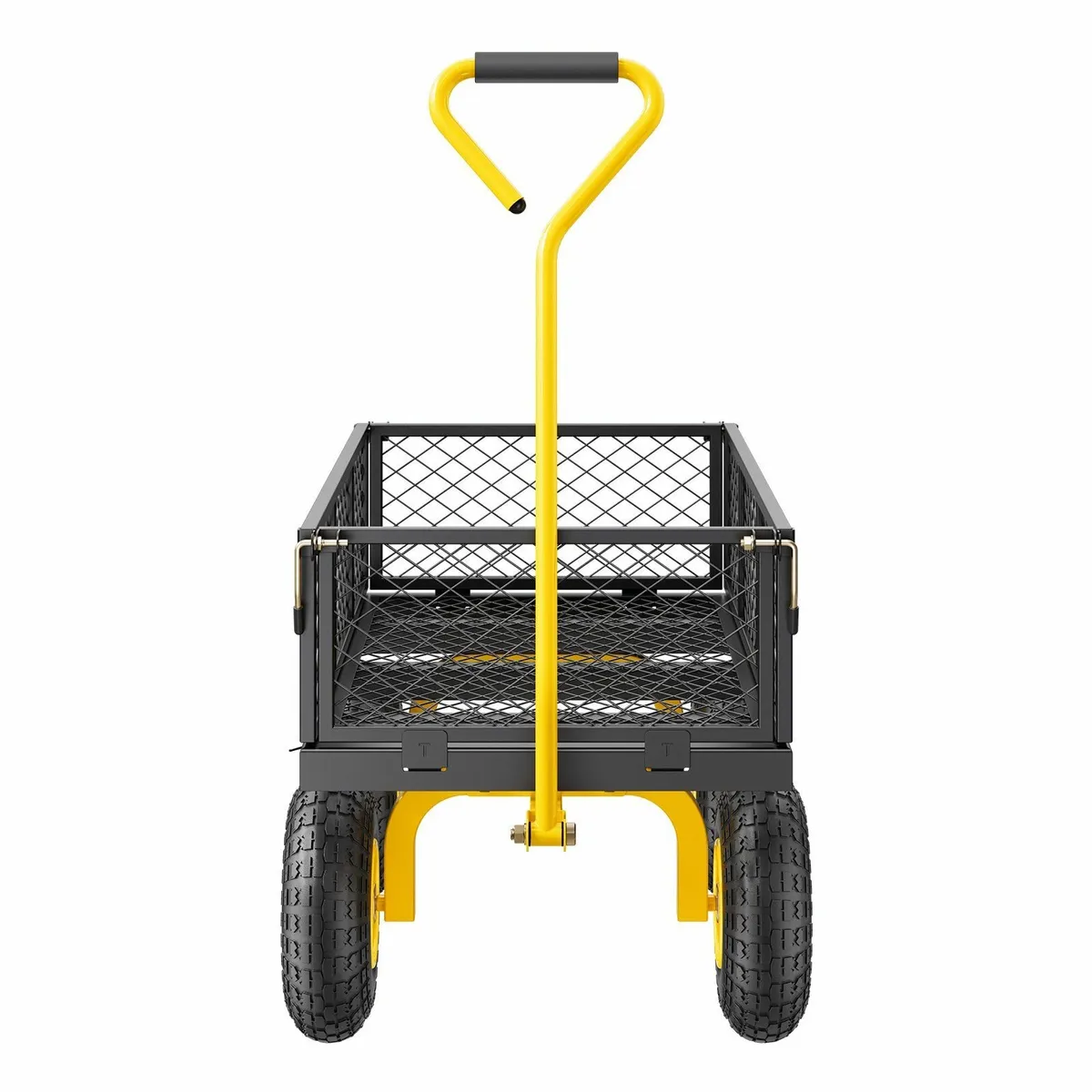 Steel Garden Cart 500lb Capacity Heavy Duty Yard - Image 3
