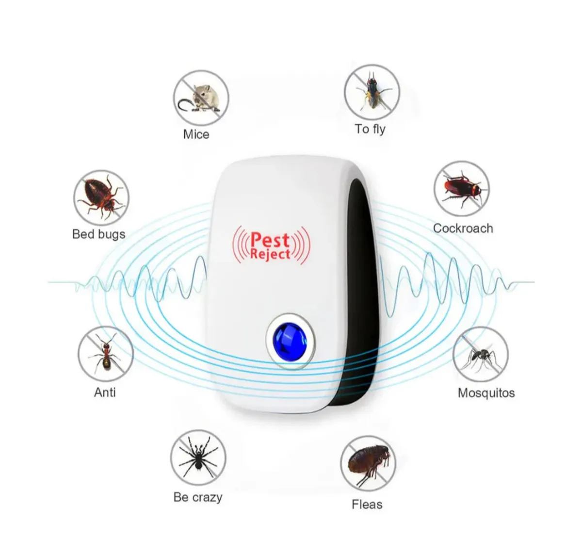 4 x Plug-in Electronic Pest Control Deterrent - Image 4