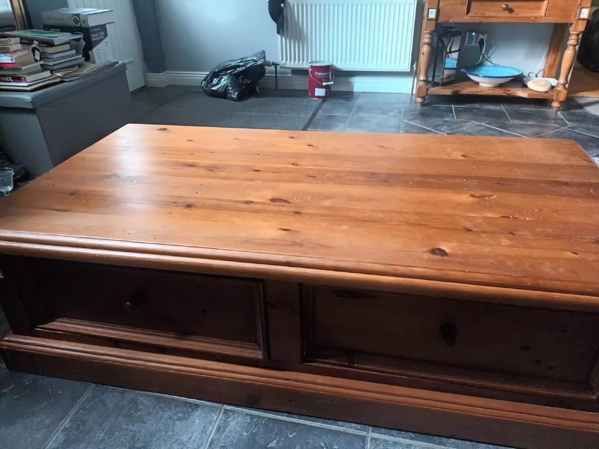 Coffee table - solid teak - Image 3