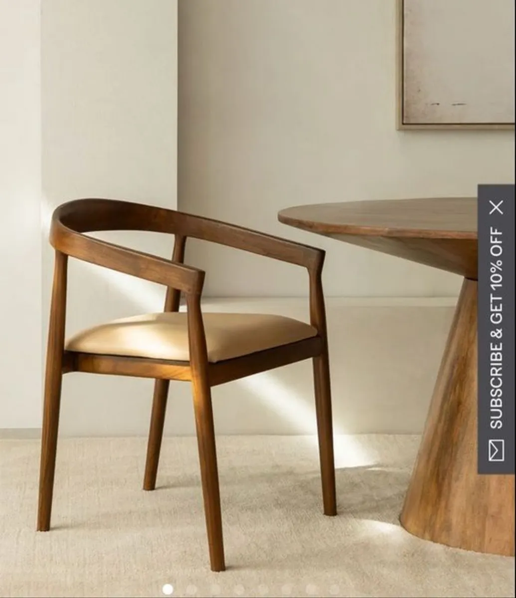 Dining chairs x4 - brand new - Image 1