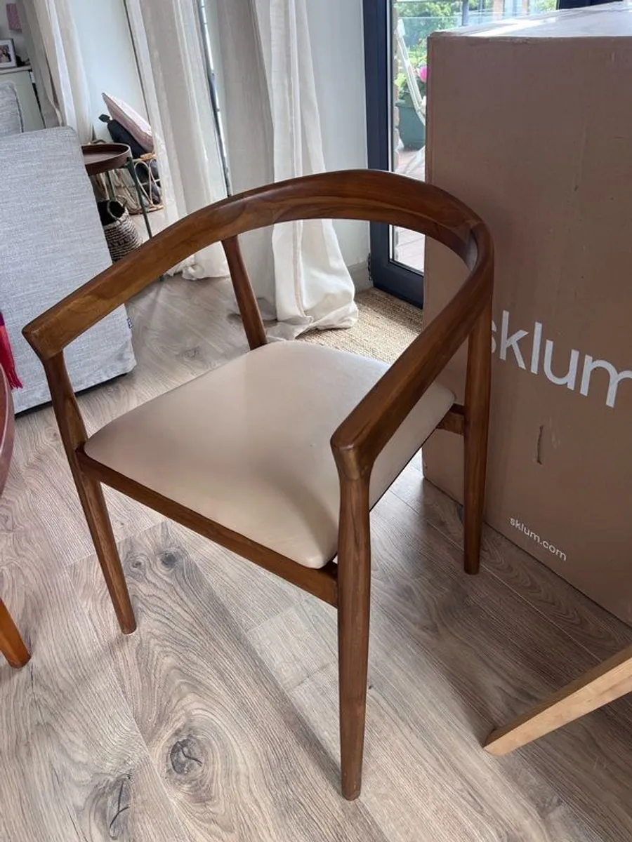 Dining chairs x4 - brand new - Image 3