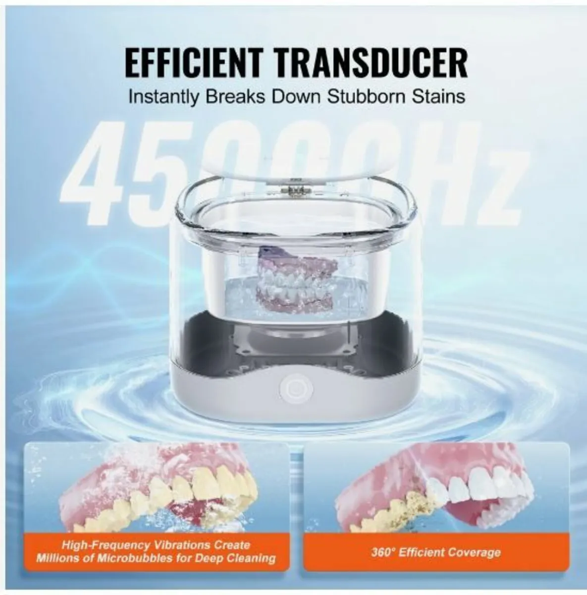 Ultrasonic Cleaner for Dentures 180ML - Image 4