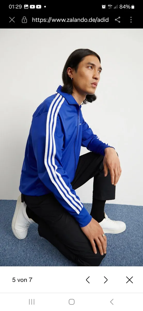New Adidas Originsls Mens  Firebird Track Top  XS - Image 4