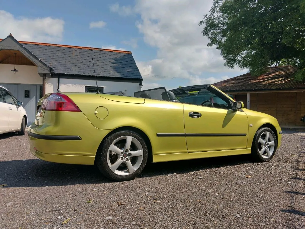 Saab 9-3 Cabriolet Vector. Fabulous Motor Car - Image 1