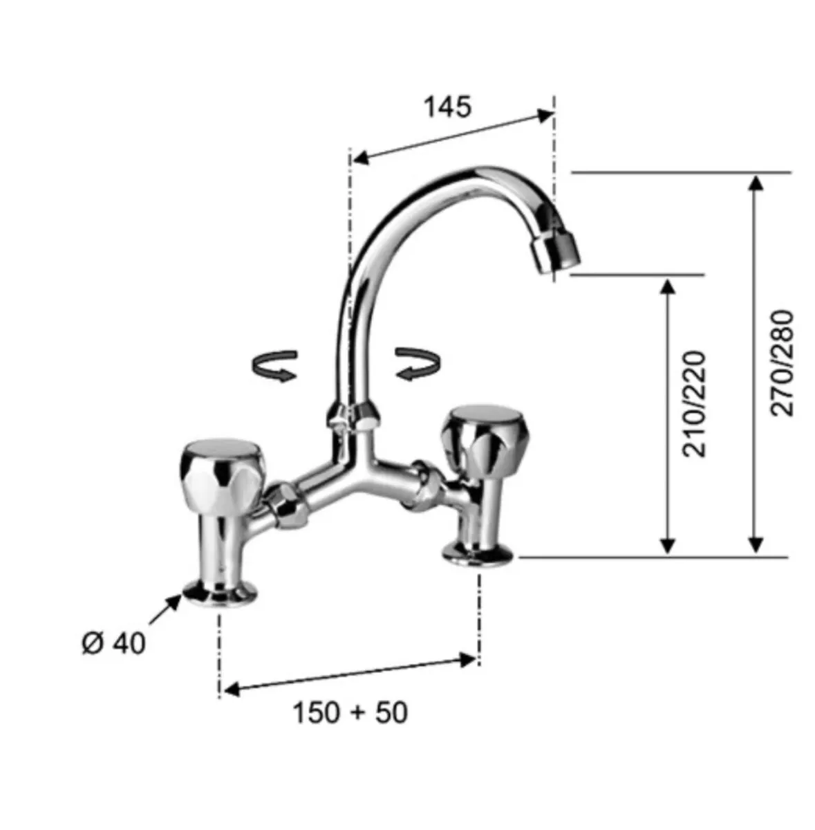 Sink mixer taps - Image 2