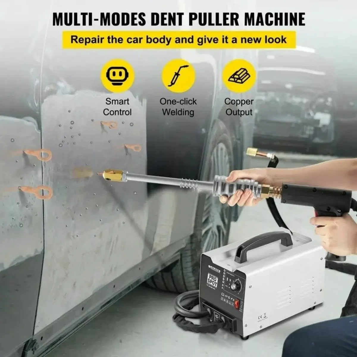 Auto Dent Puller Removal Machine 3500A 1.8KW - Image 2