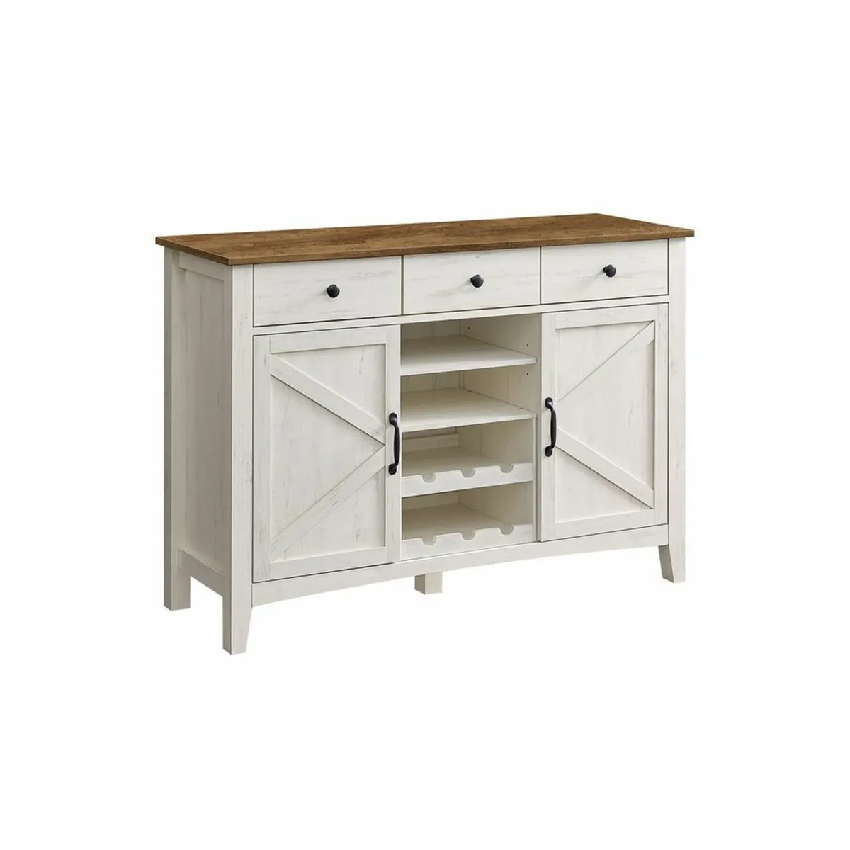 Kitchen island cabinet Kitchen cabinet with wine r - Image 1