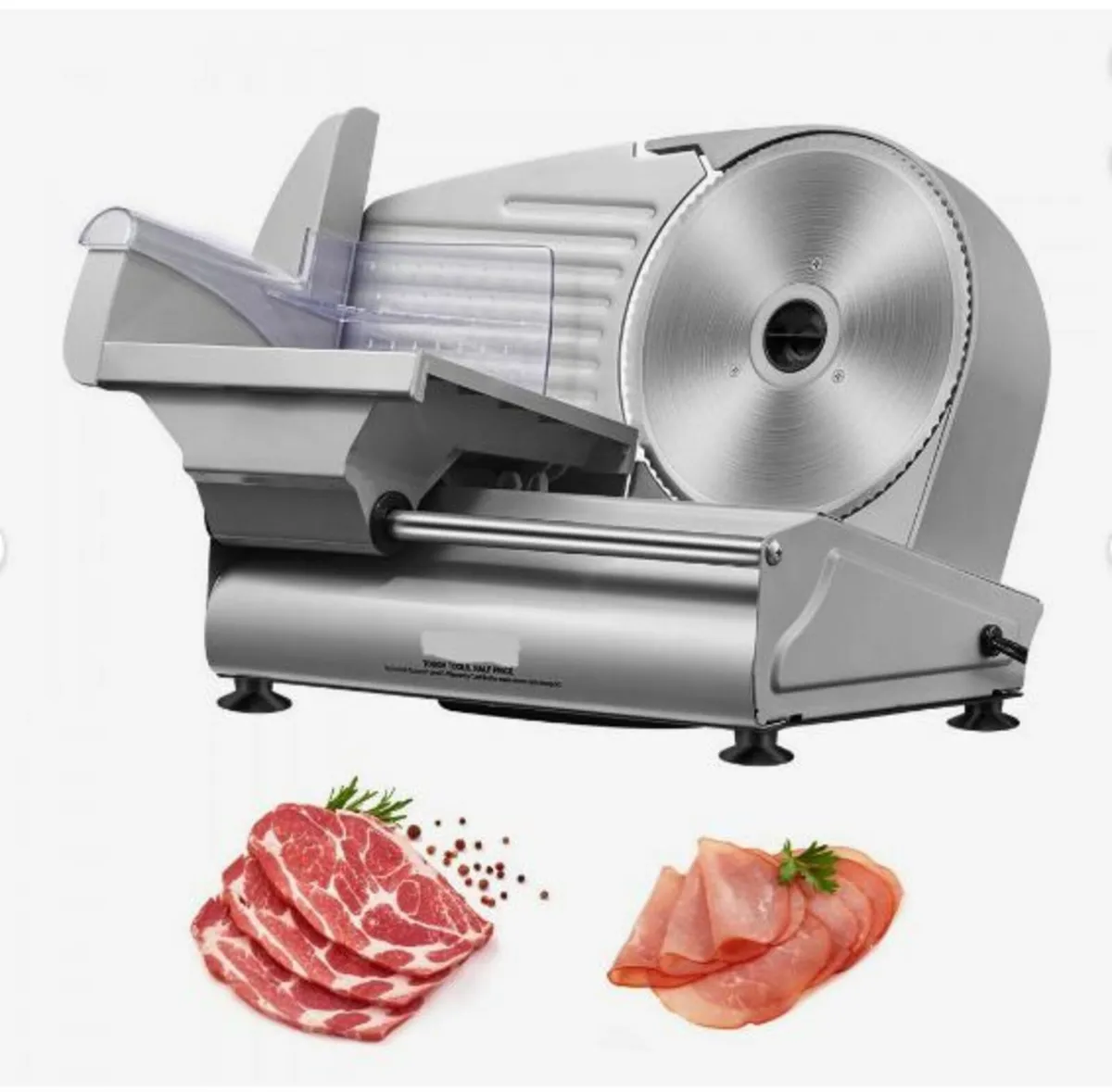 Meat Slicer, 180W Electric Deli Food Slicer - Image 1