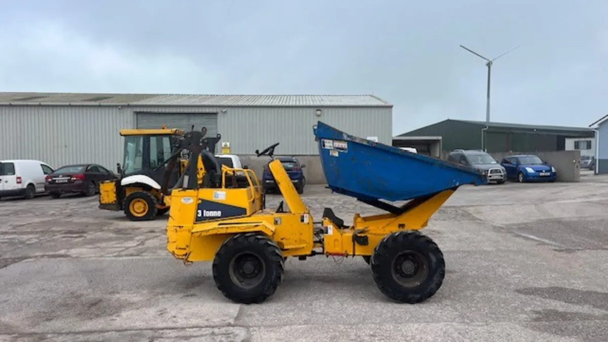 2005 Thwaites 3 Ton Swivel Dumper - Image 3