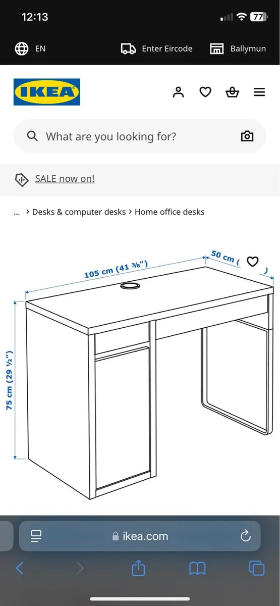 Desk/Make up table - Image 2