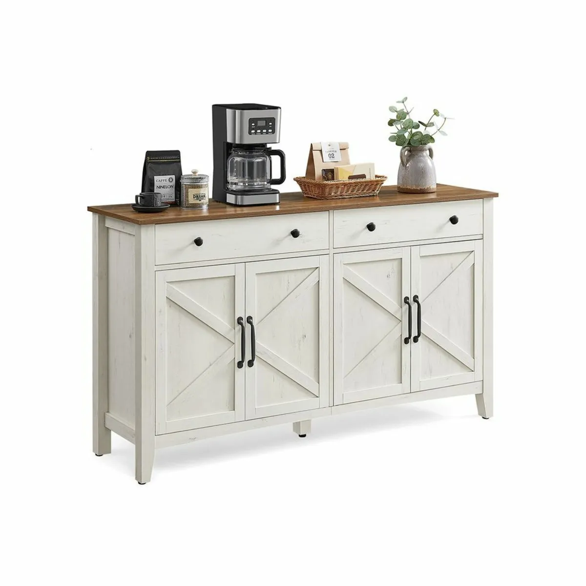 Vintage Country House Sideboard Elegant Storage Ca - Image 2