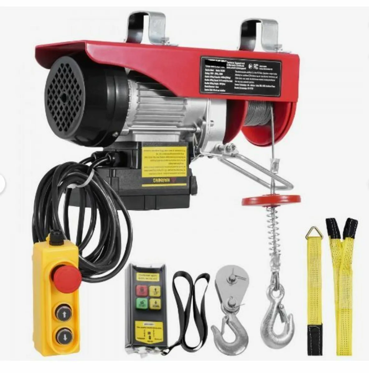 Electric Hoist Crane Winch 440 lbs 328 ft - Image 4