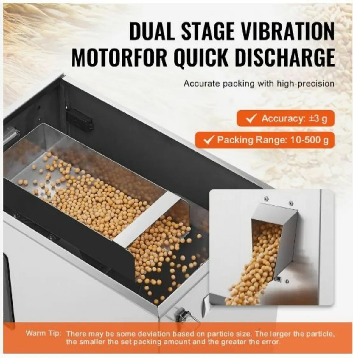 Powder Filling Machine, 0.022-1.1lbs/10-500g - Image 4