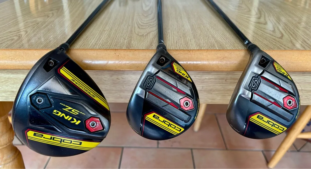Cobra Speedzone Driver, 3 Wood and 5 Wood - Image 2