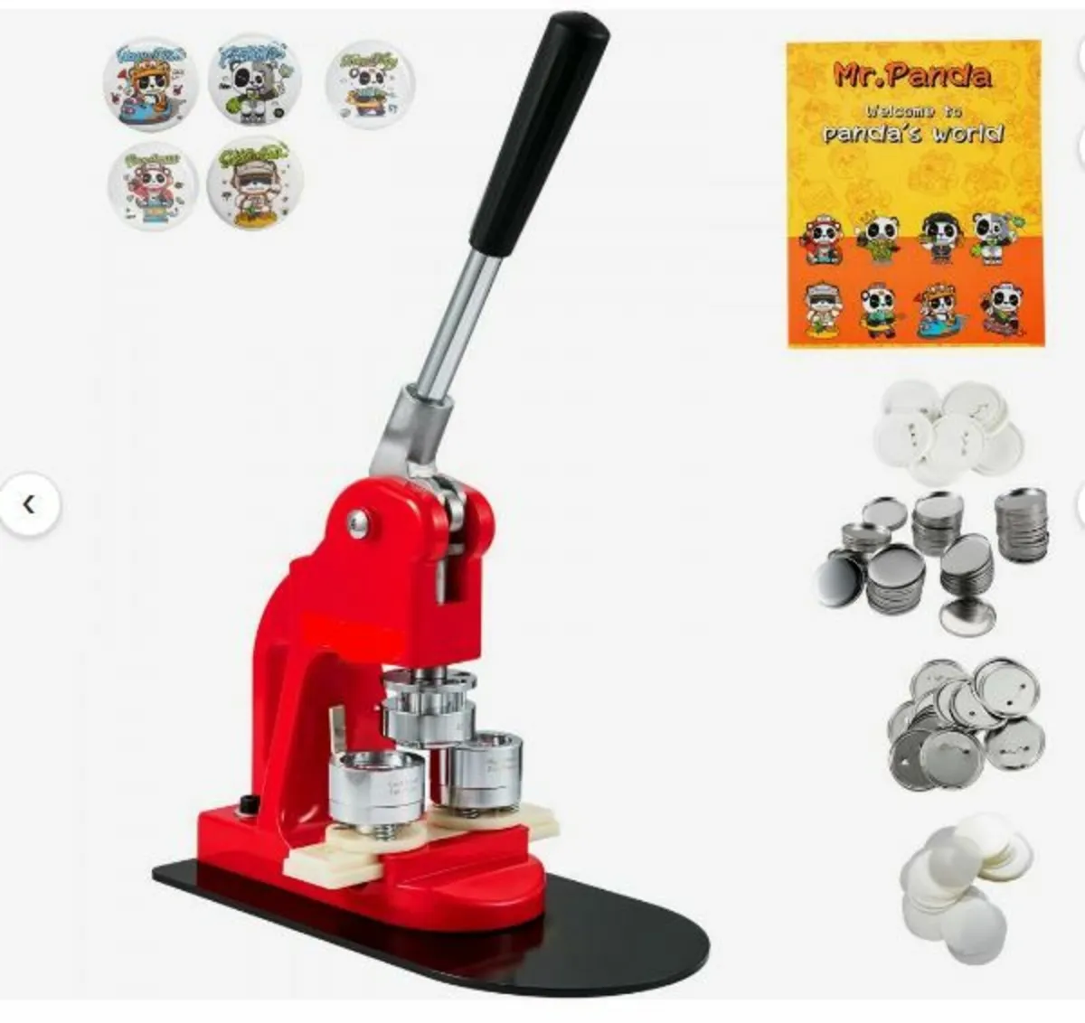 Button Maker Machine Badge Pin Machine - Image 1