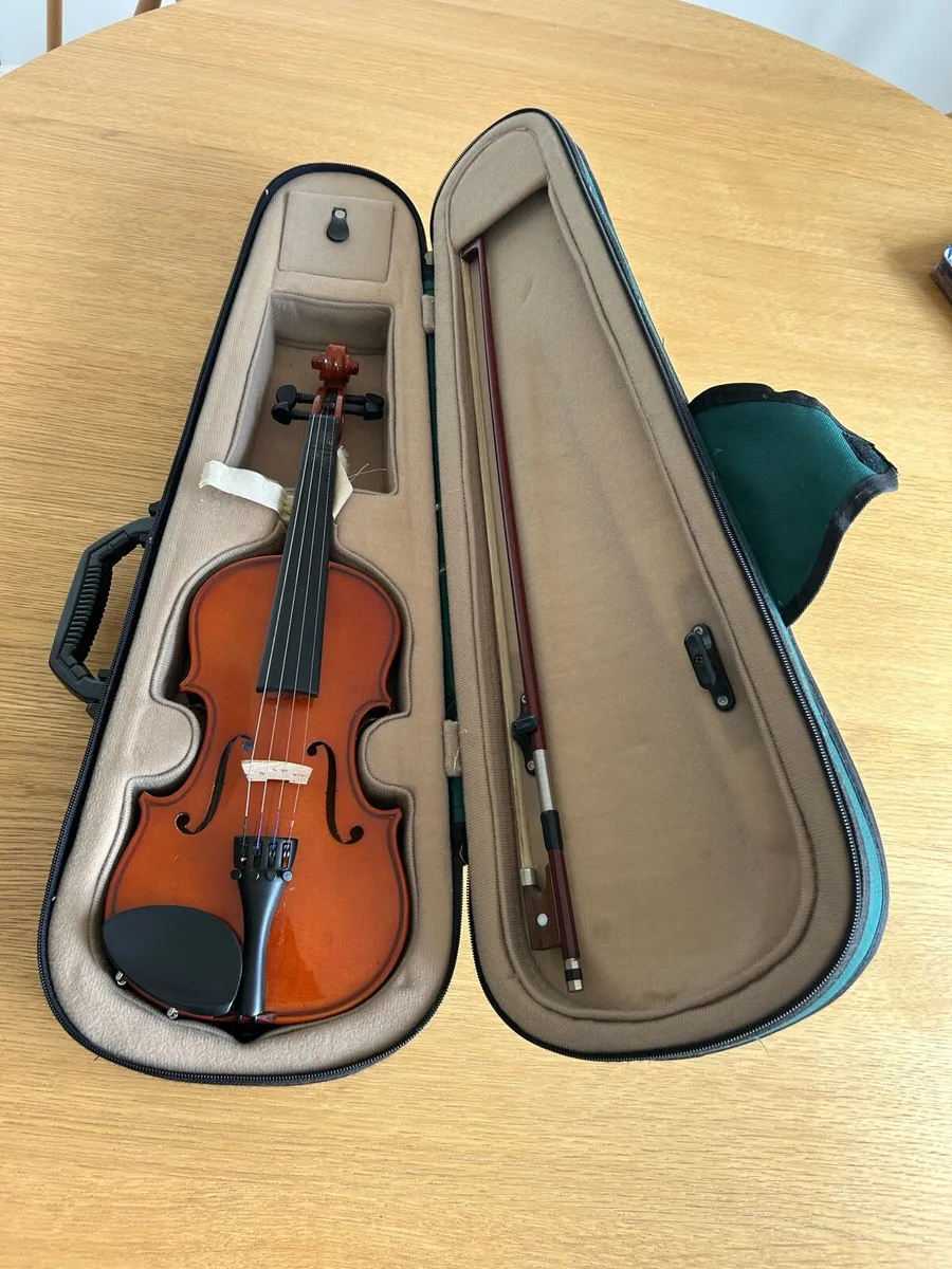 Violin and case - Image 1