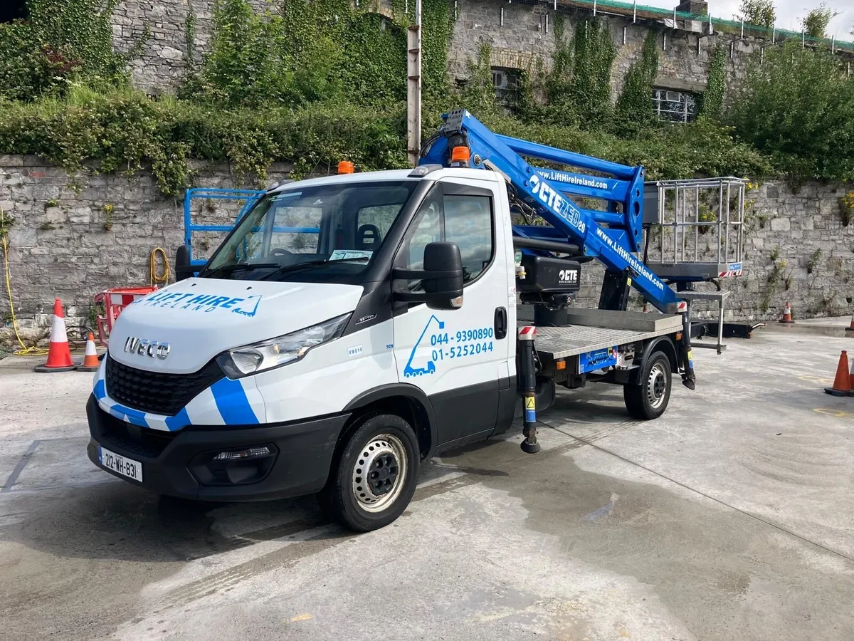 Van mounted lift 20mtr on Iveco Daily - Image 1