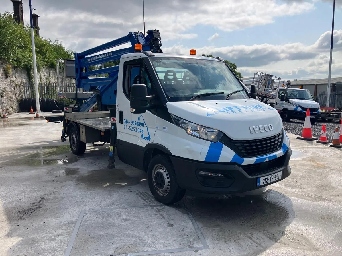 Van mounted lift 20mtr on Iveco Daily - Image 2