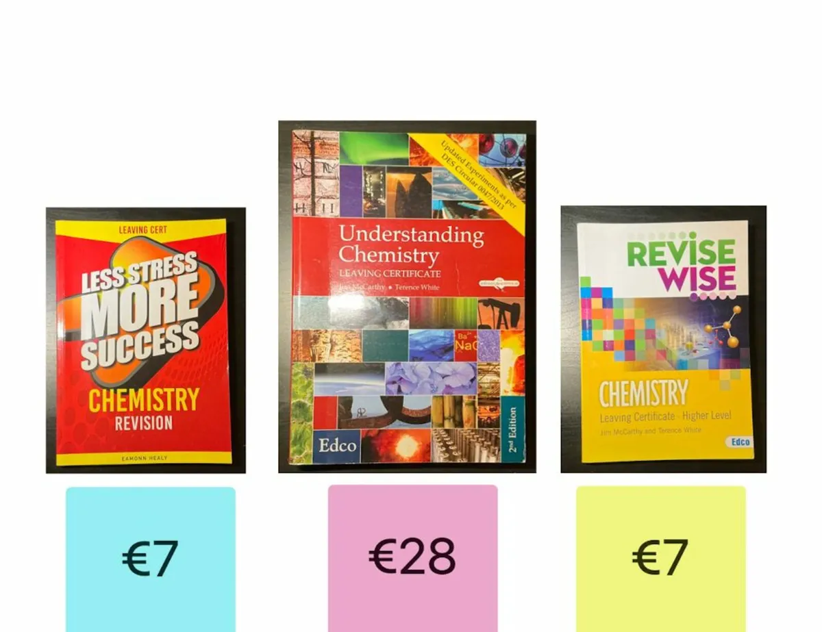 Leaving Cert Chemistry Textbooks - Image 1