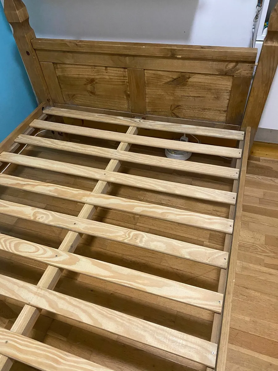 Double bed frame 4ft - Image 2