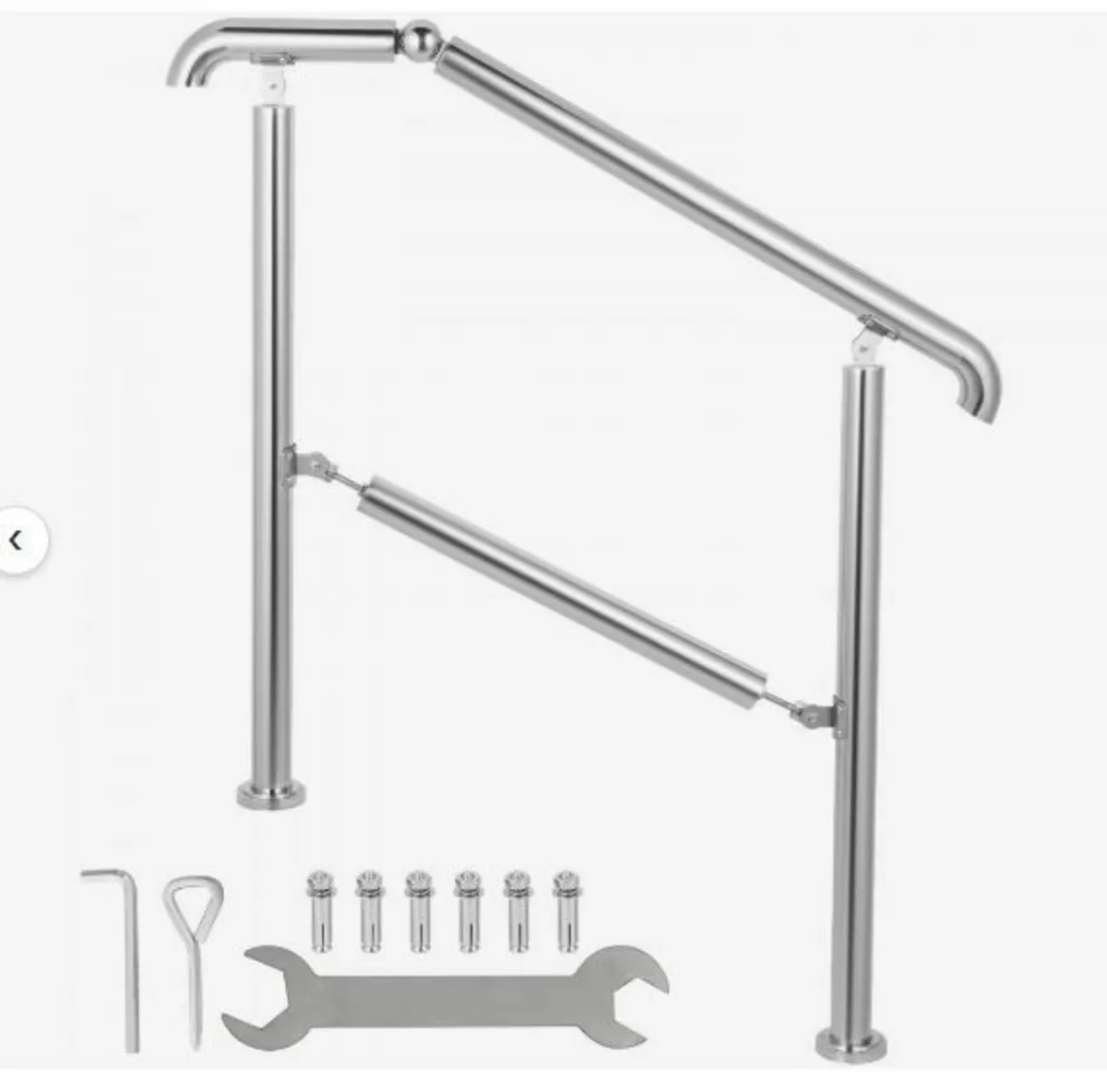 5 Step Railing Stainless Steel - Image 1