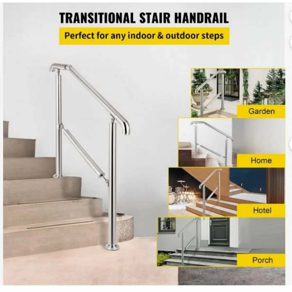 5 Step Railing Stainless Steel - Image 2
